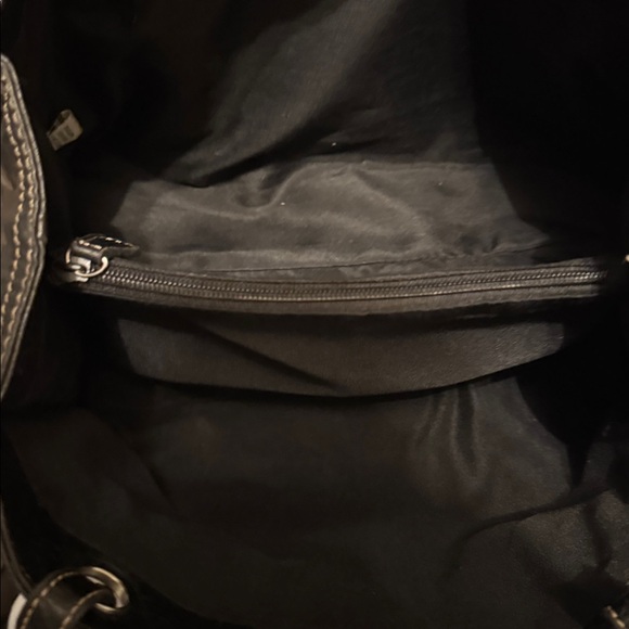 Nine West Textured Black Shoulder Bag - Picture 5 of 10
